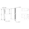 Душовий гарнітур без штанги GENEBRE Kode KO17OV (DXO345+1001356000+10006845)