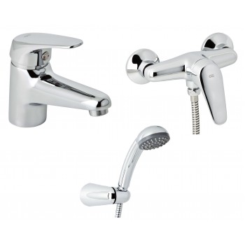 Набір змішувачів для душу без штанги GENEBRE Ge2 03GE2-shower (61130224566+60110224566)