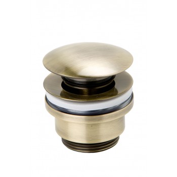 Зливний гарнітур для раковини GENEBRE Luxe bronze, click pop-up, 1 1/4 "(10021143)